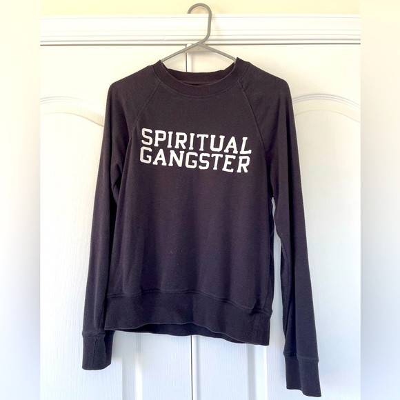 Spiritual Gangster Black Sweatshirt - Picture 1 of 3